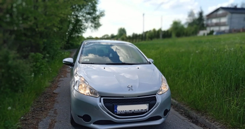 Peugeot 208 cena 24200 przebieg: 131709, rok produkcji 2014 z Bielawa małe 704